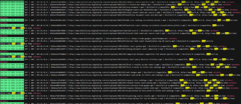 Bingbot Log File Analysis