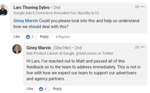 Google Ads Account Managers Shouldn’t Contact Clients Directly