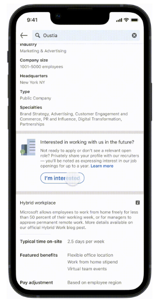 LinkedIn Highlights 5 New Features For Job Seekers